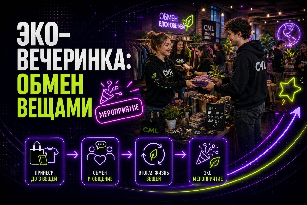 ЭКО-ВЕЧЕРИНКА: ОБМЕН ВЕЩАМИ